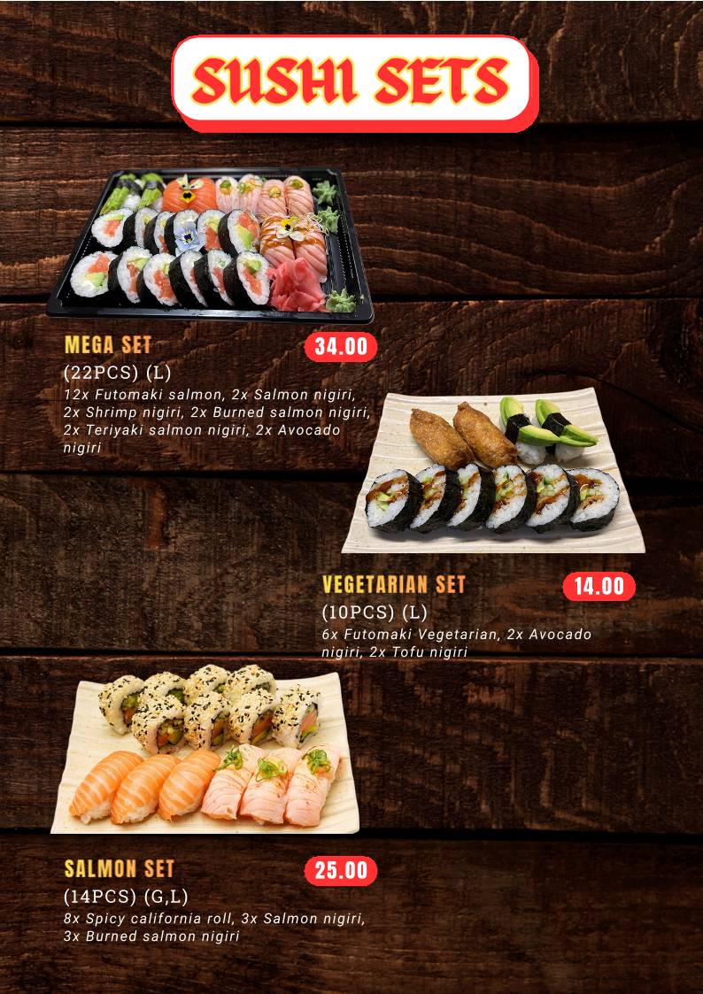 Kado Sushi меню