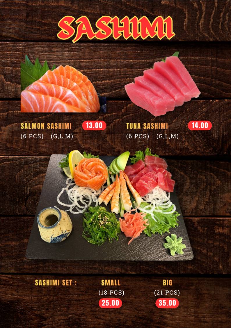 Kado Sushi меню