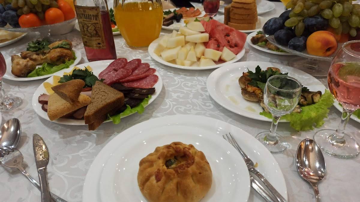 Оазис меню