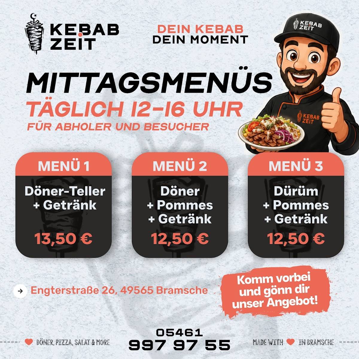 KebabZeit меню