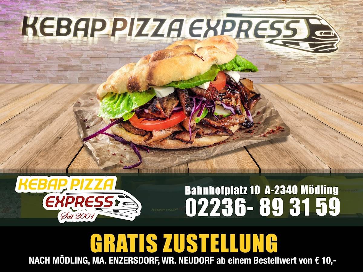 Kebap Pizza Express меню