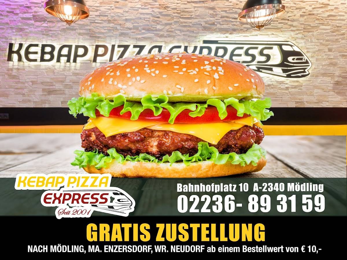 Kebap Pizza Express меню