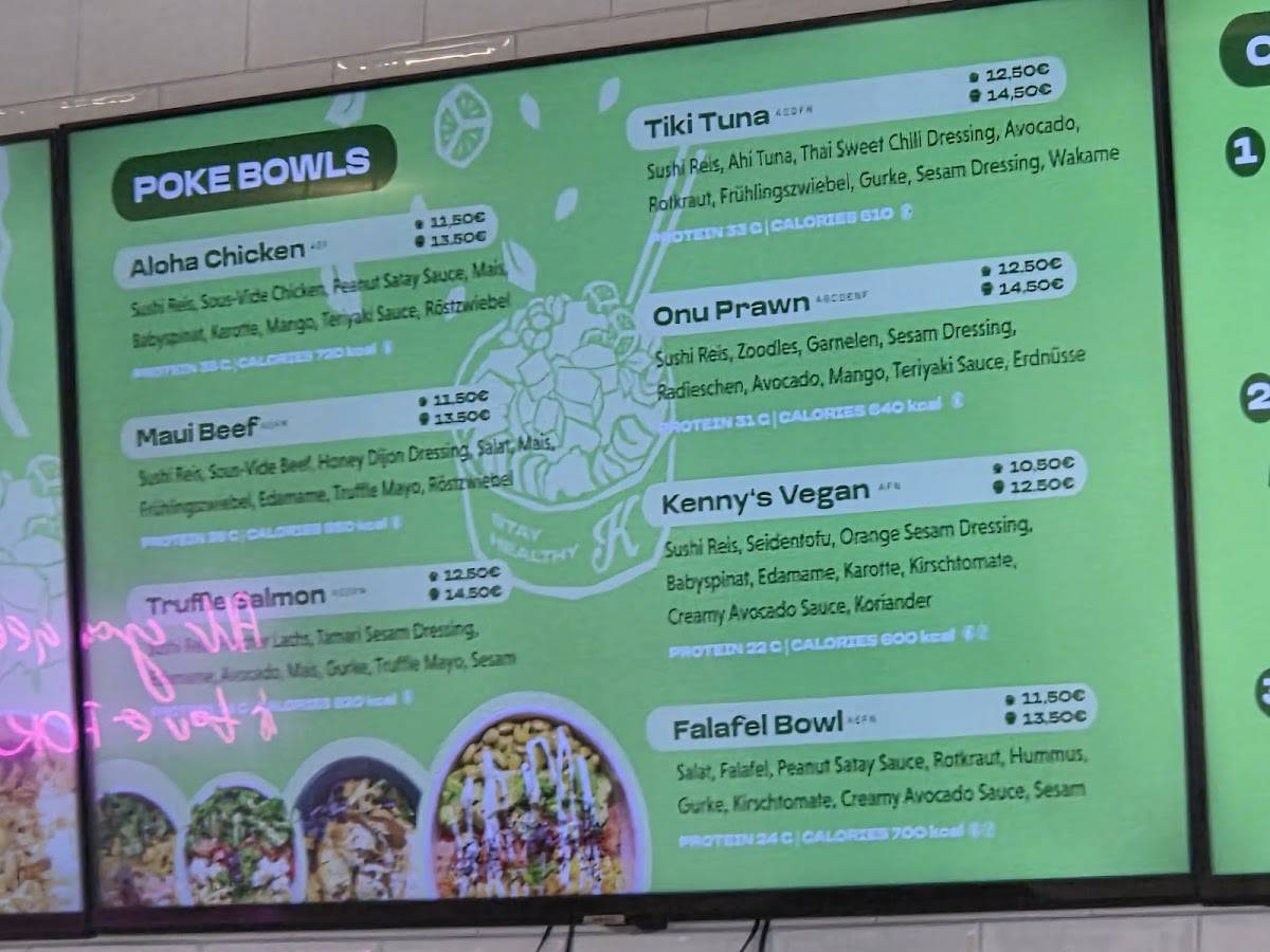 Kenny's Mödling меню