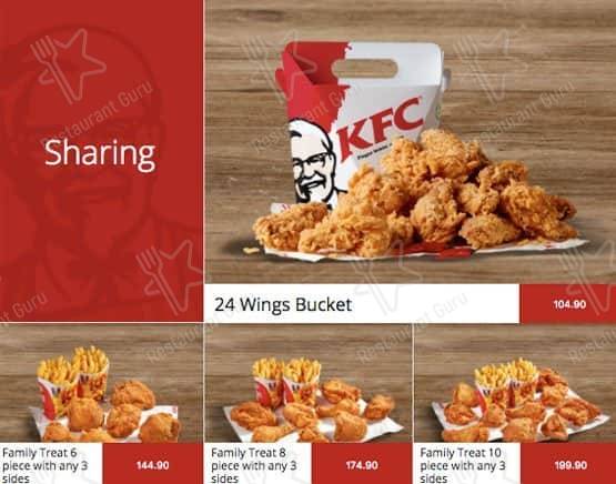 KFC Krugersdorp меню