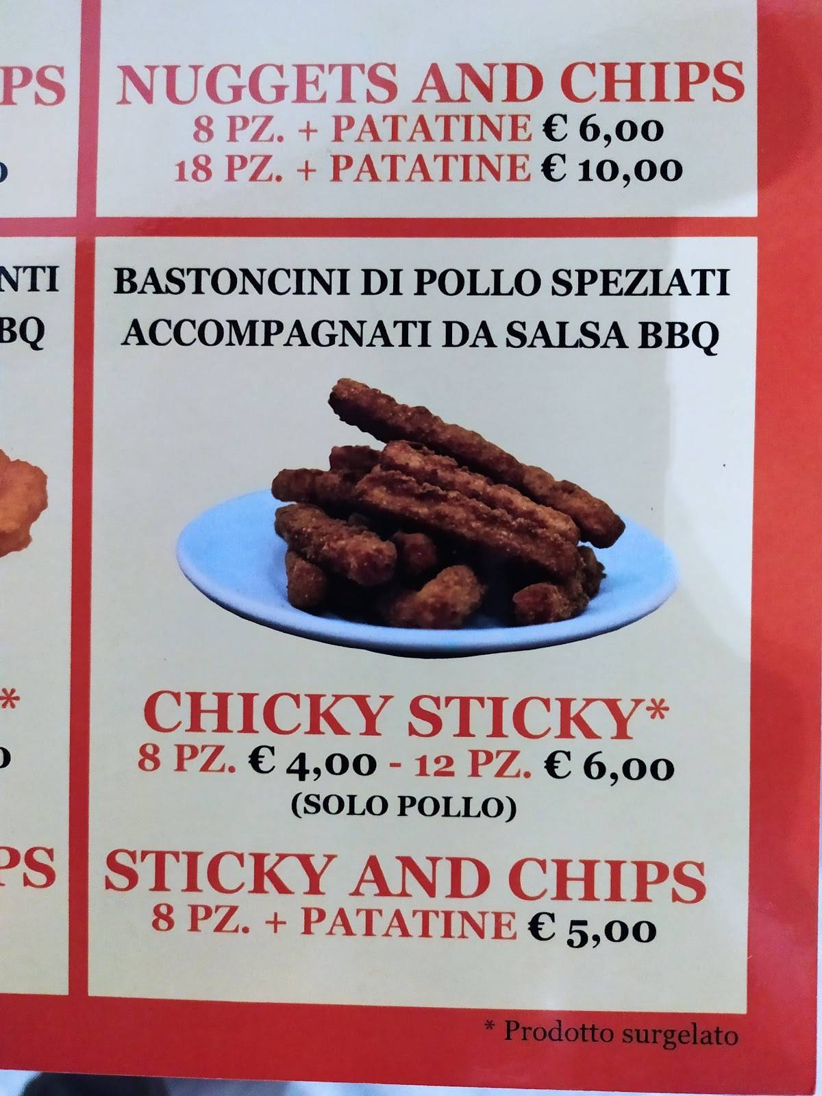 Linuxfood Mondello меню