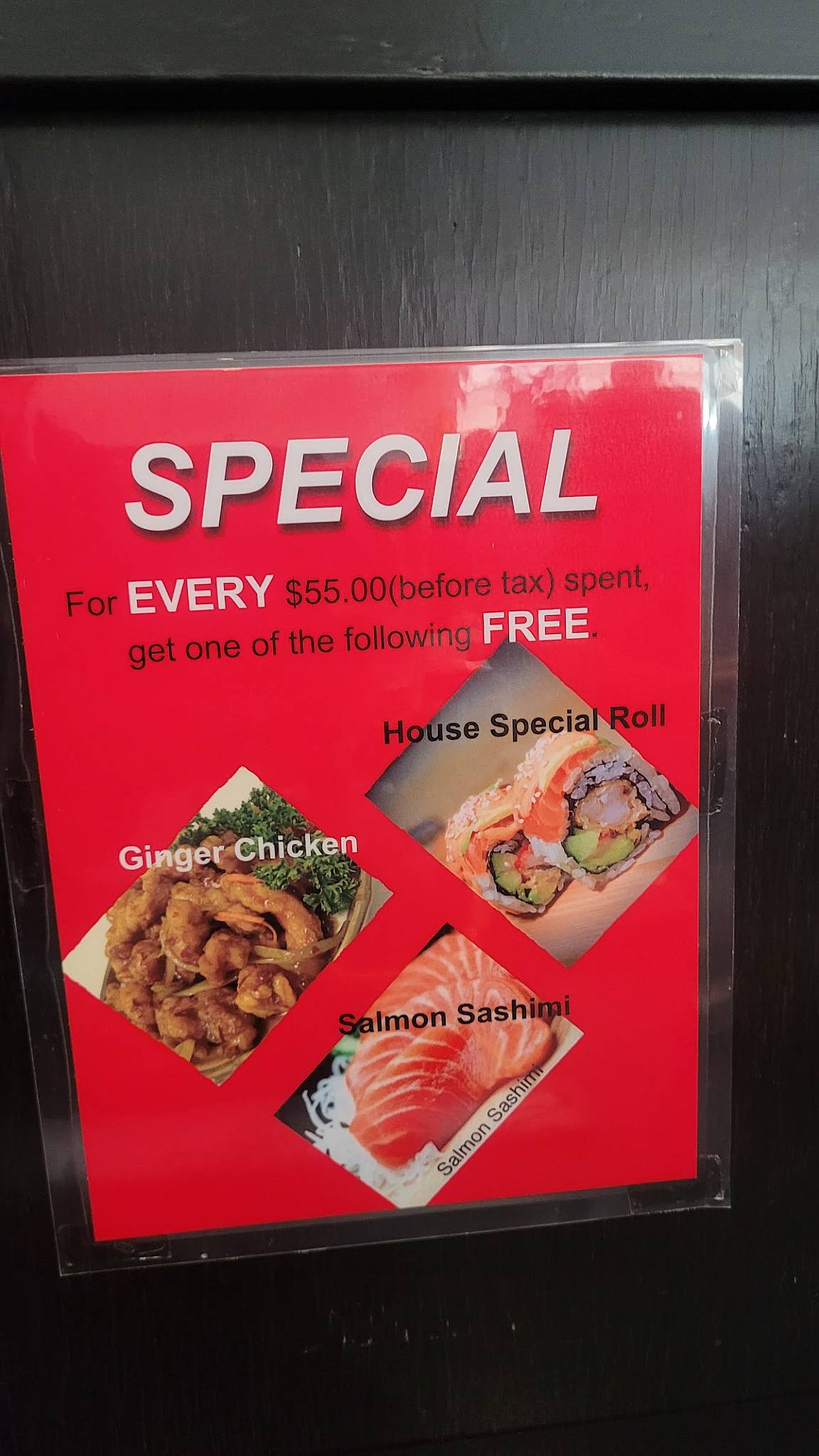 Masa Sushi Restaurant меню