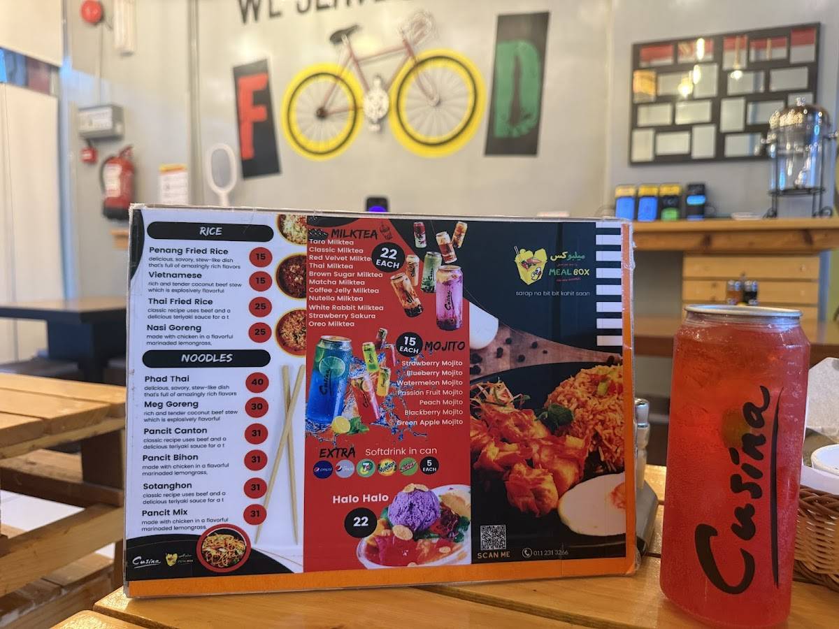 Thai Meal Box меню