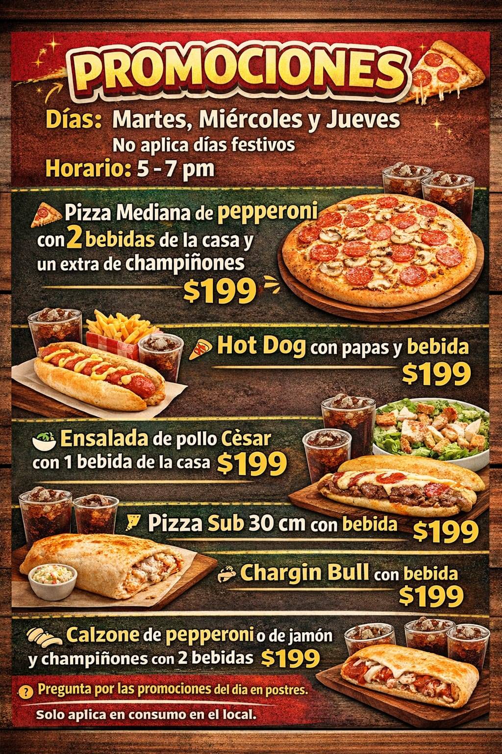 Joe Pizza - New York Style меню