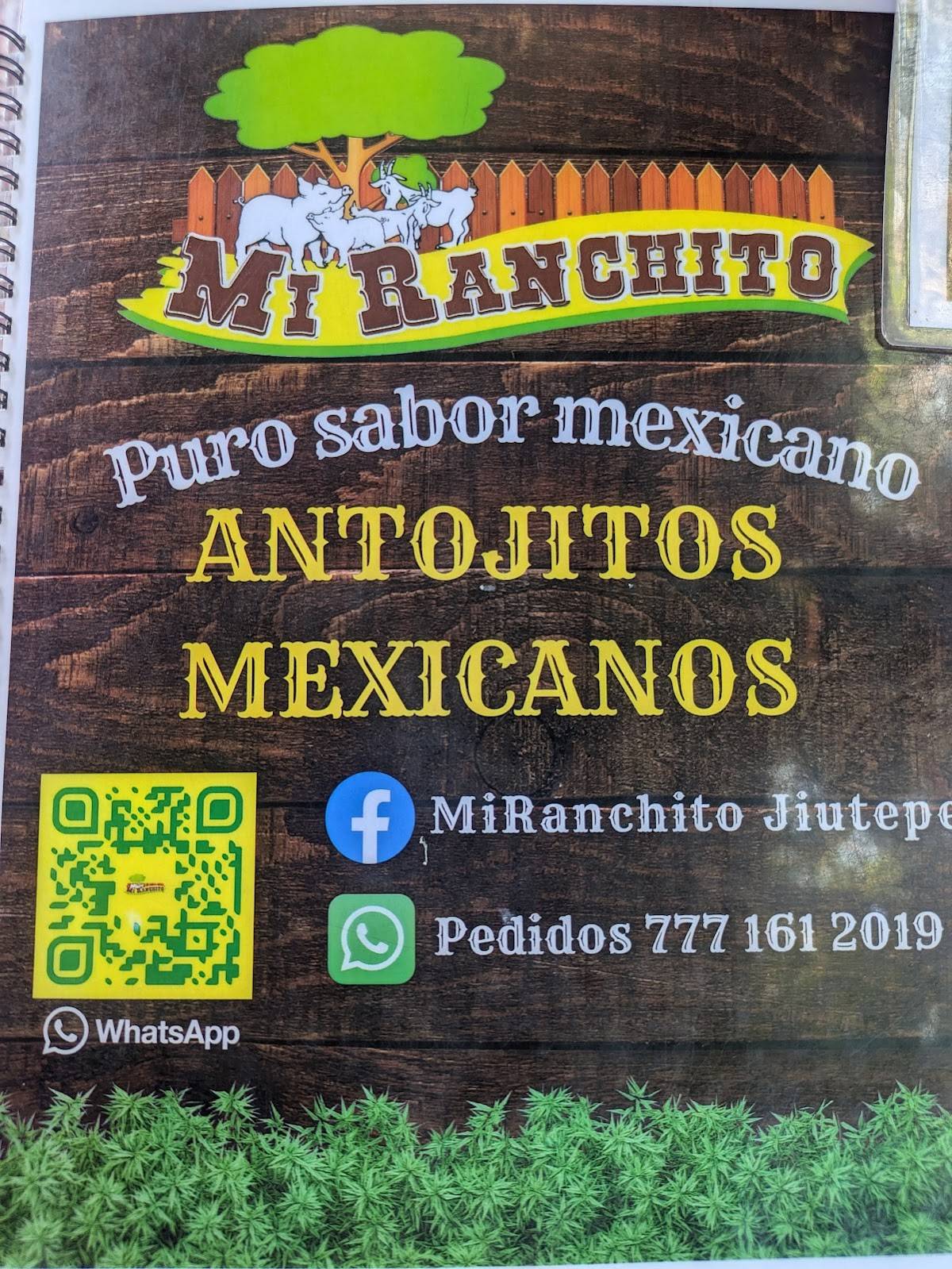 Mi Ranchito - Barbacoa, Carnitas, Antojitos y Pozole меню