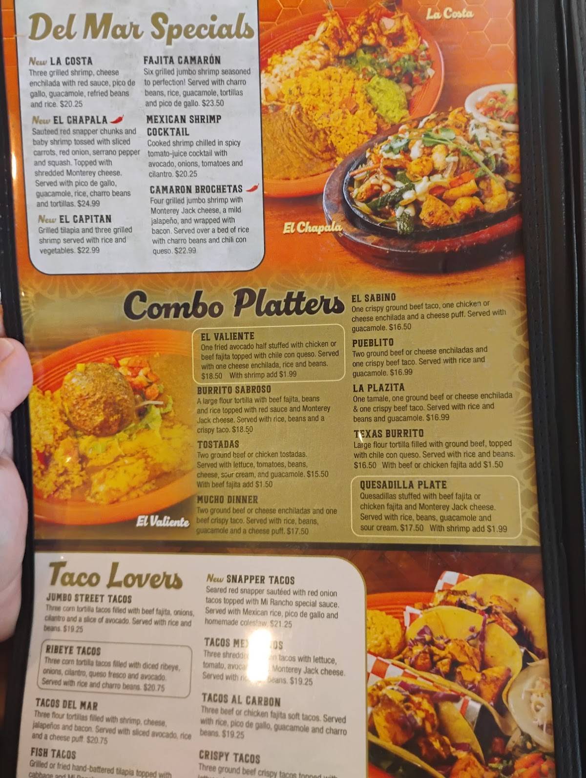 Mi Rancho Humble меню