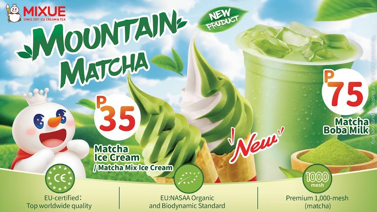 Mixue Ice Cream & Tea - Waltermart Zambales меню