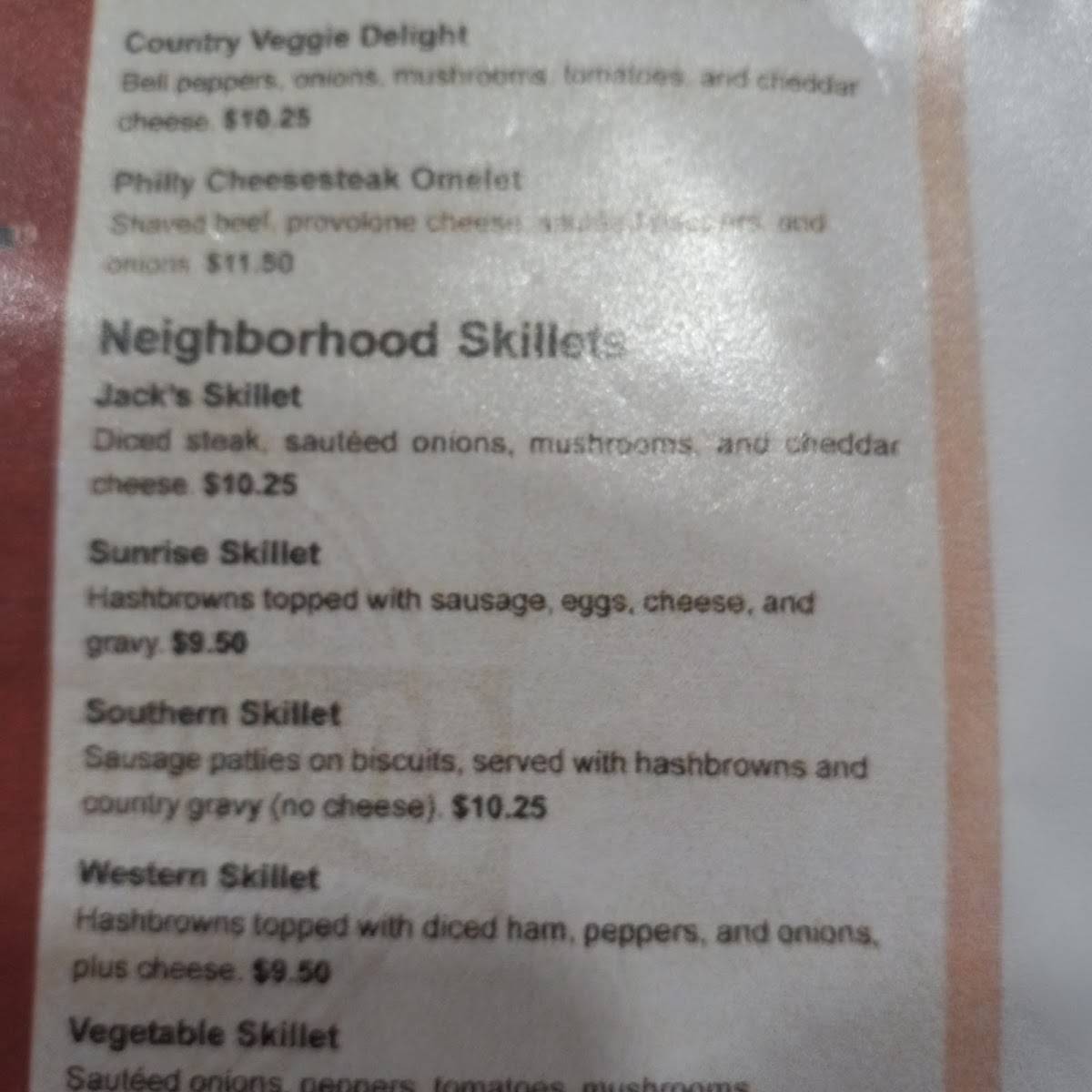 Neighborhood Kitchen меню