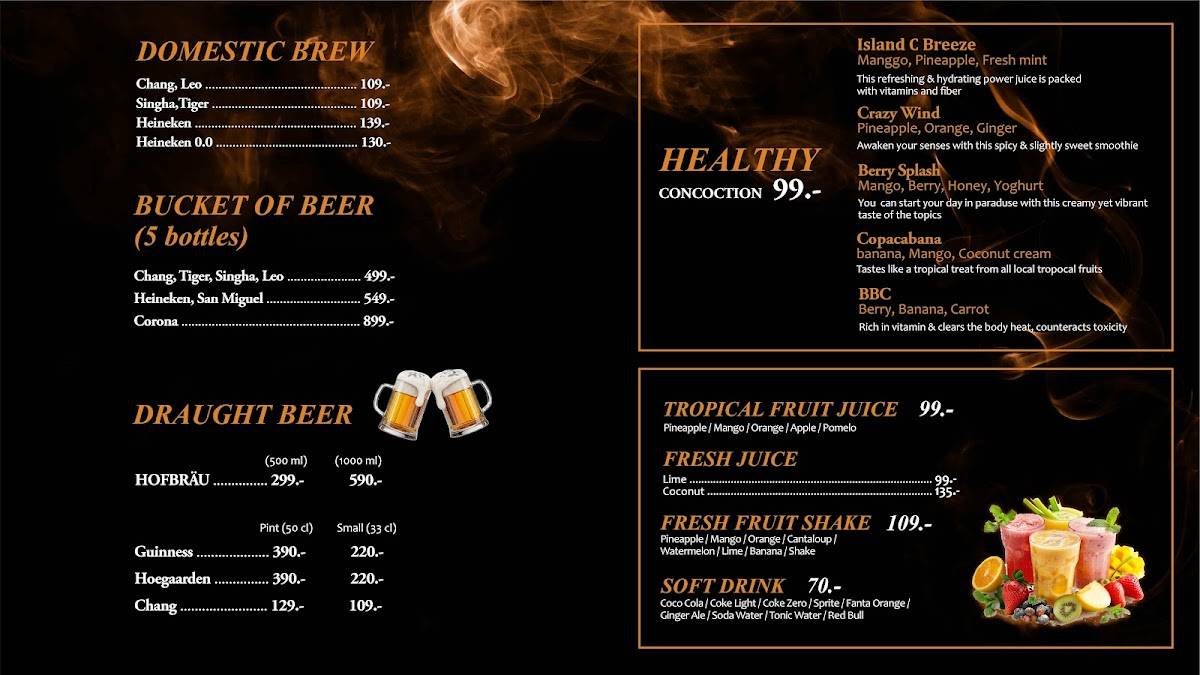 O'Reilly's Irish Pub & Restaurant меню