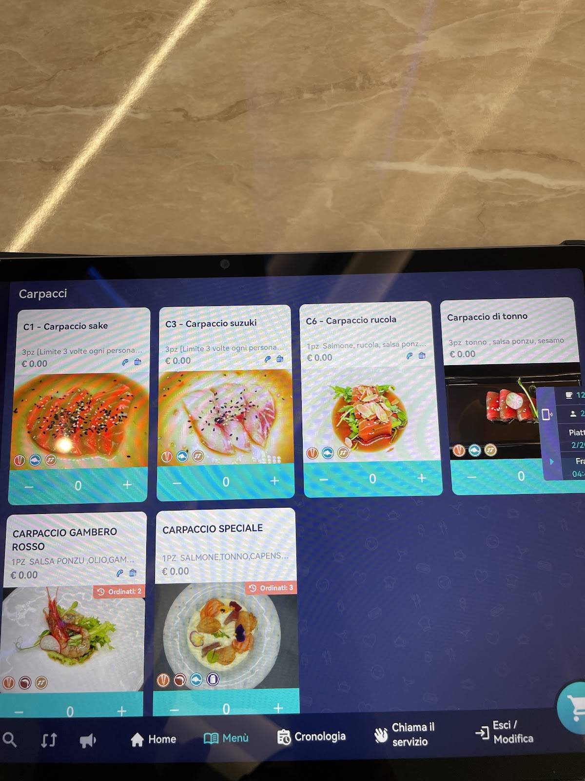 OvO SUSHI меню