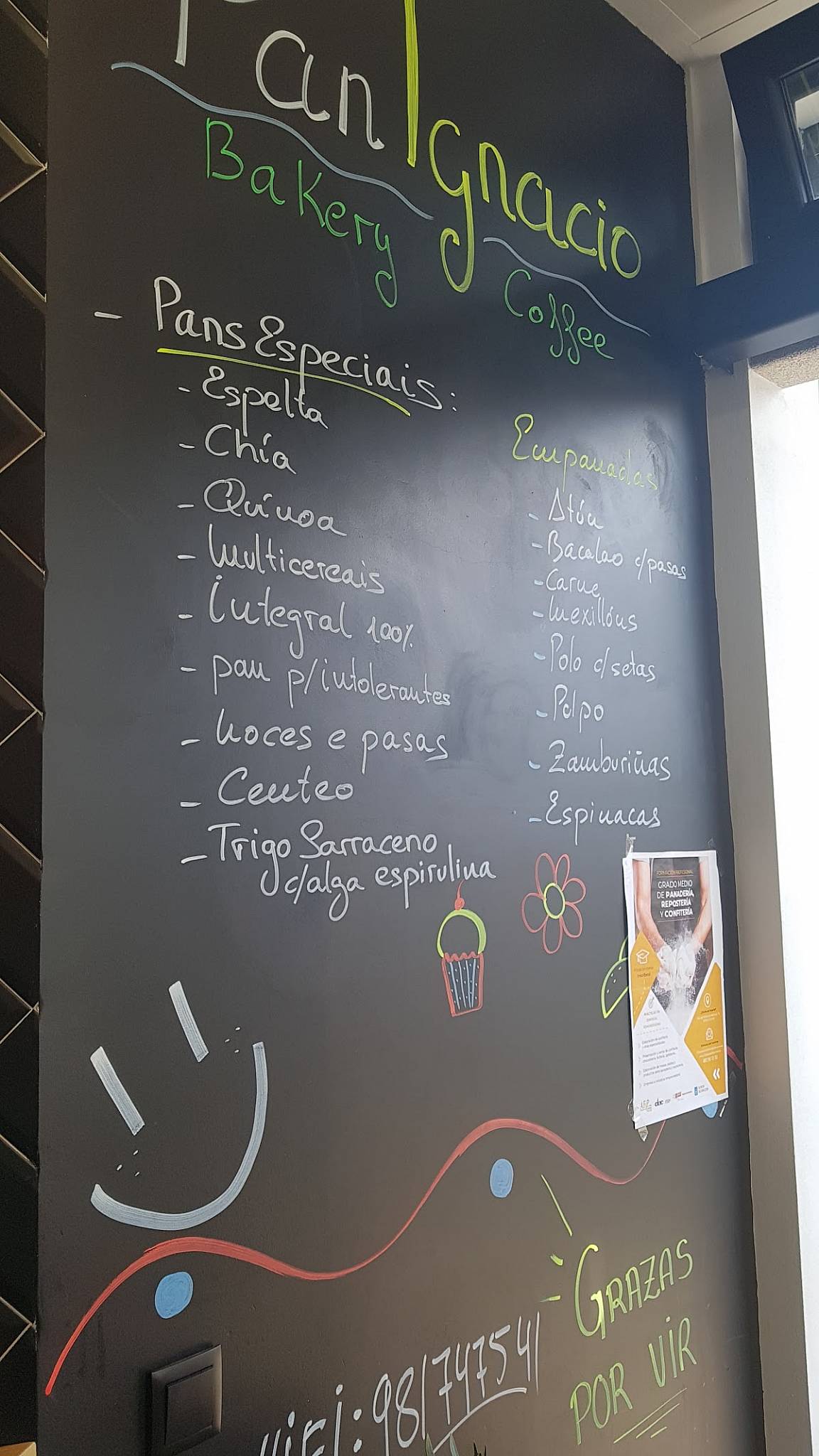 Panadería Ignacio меню