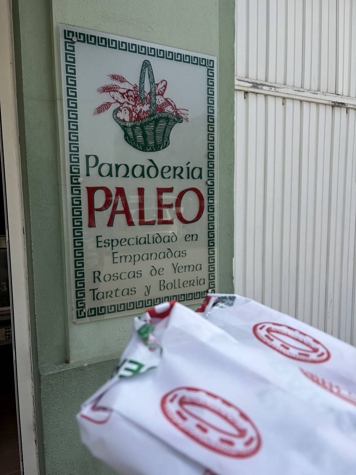 Panadería Paleo меню