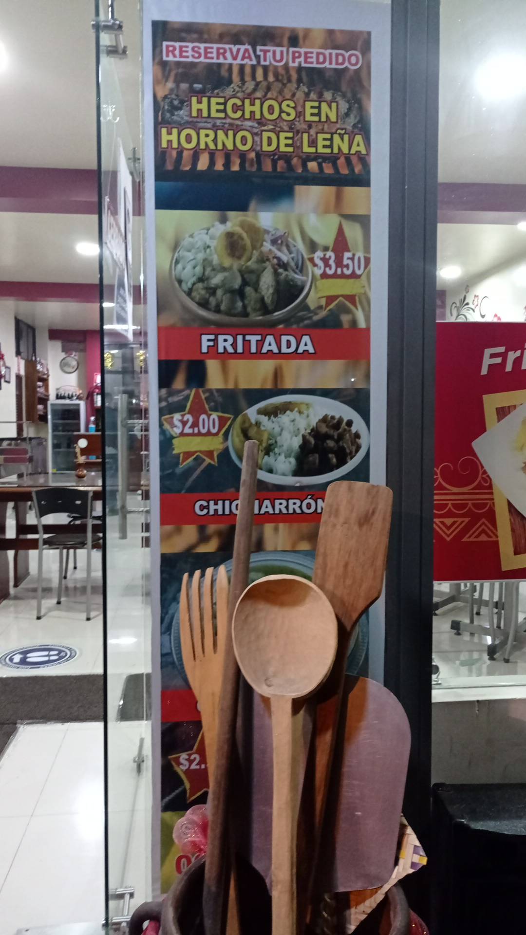 Picantería меню