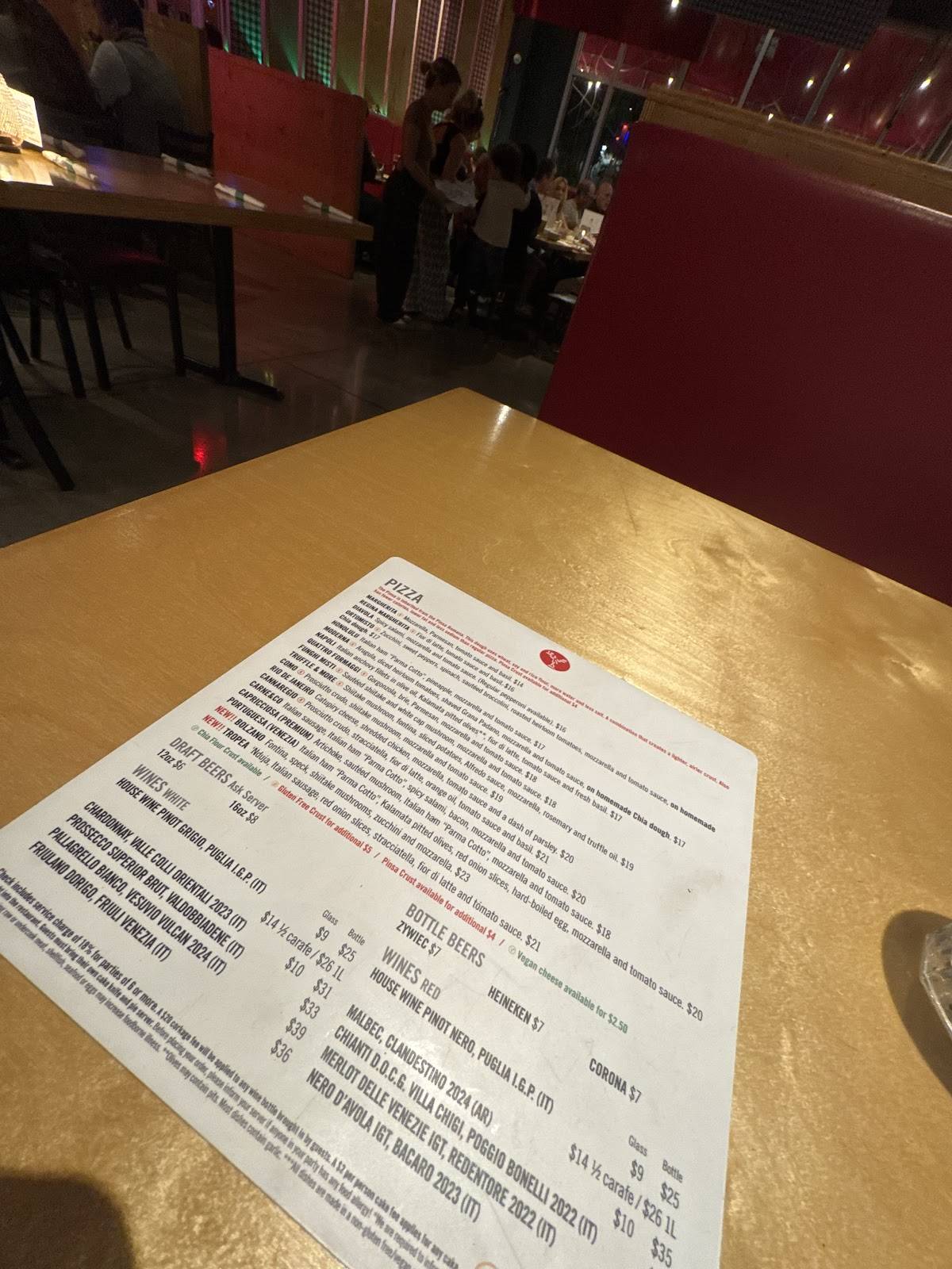 Piola Italian Restaurant меню