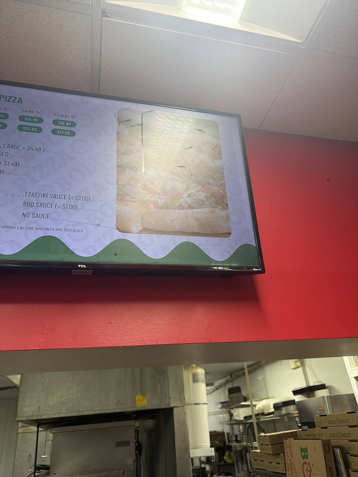 Pizza Boli's меню