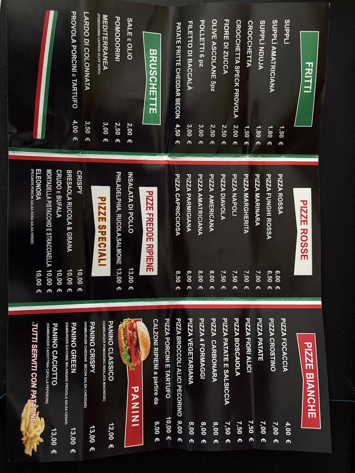Pizza League меню