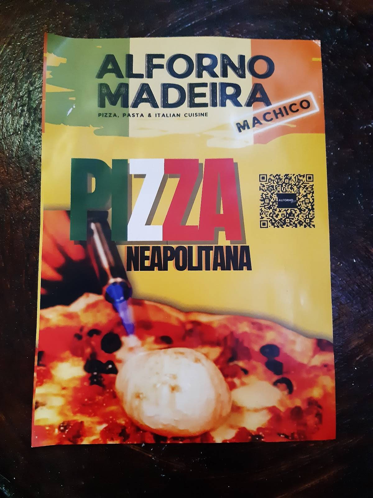 Pizzaria Alforno меню