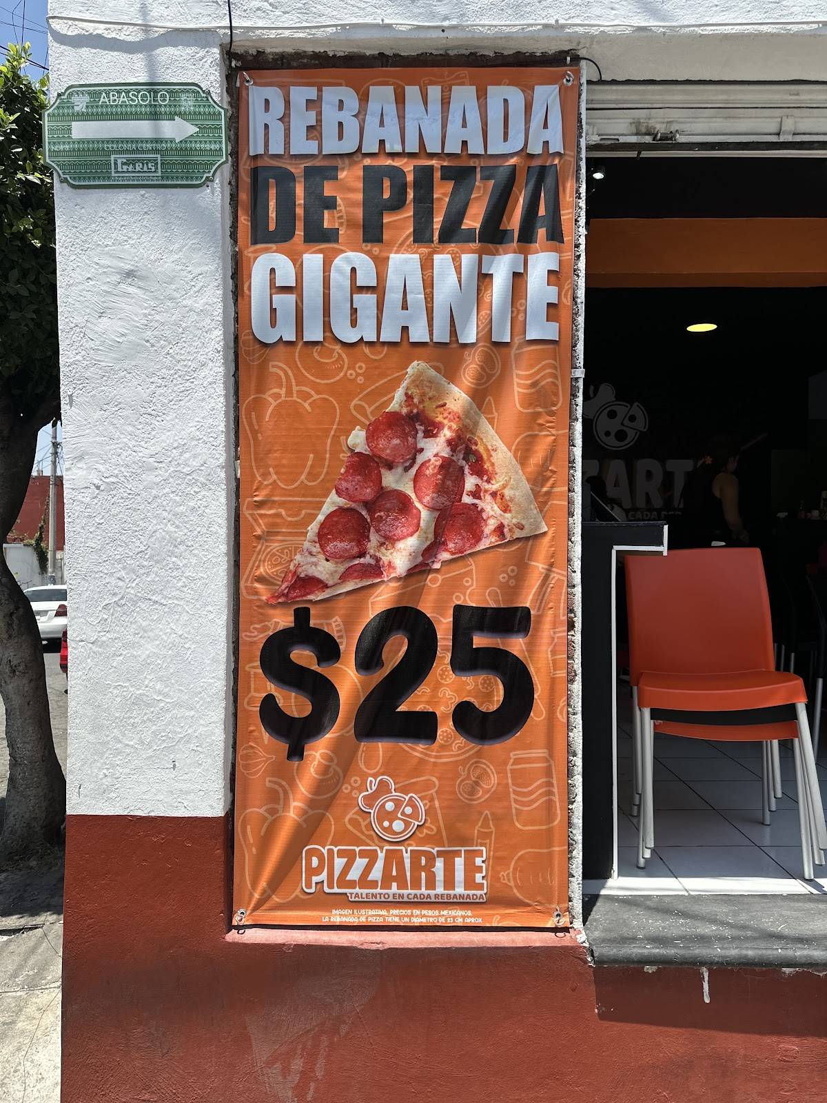 Pizzarte меню