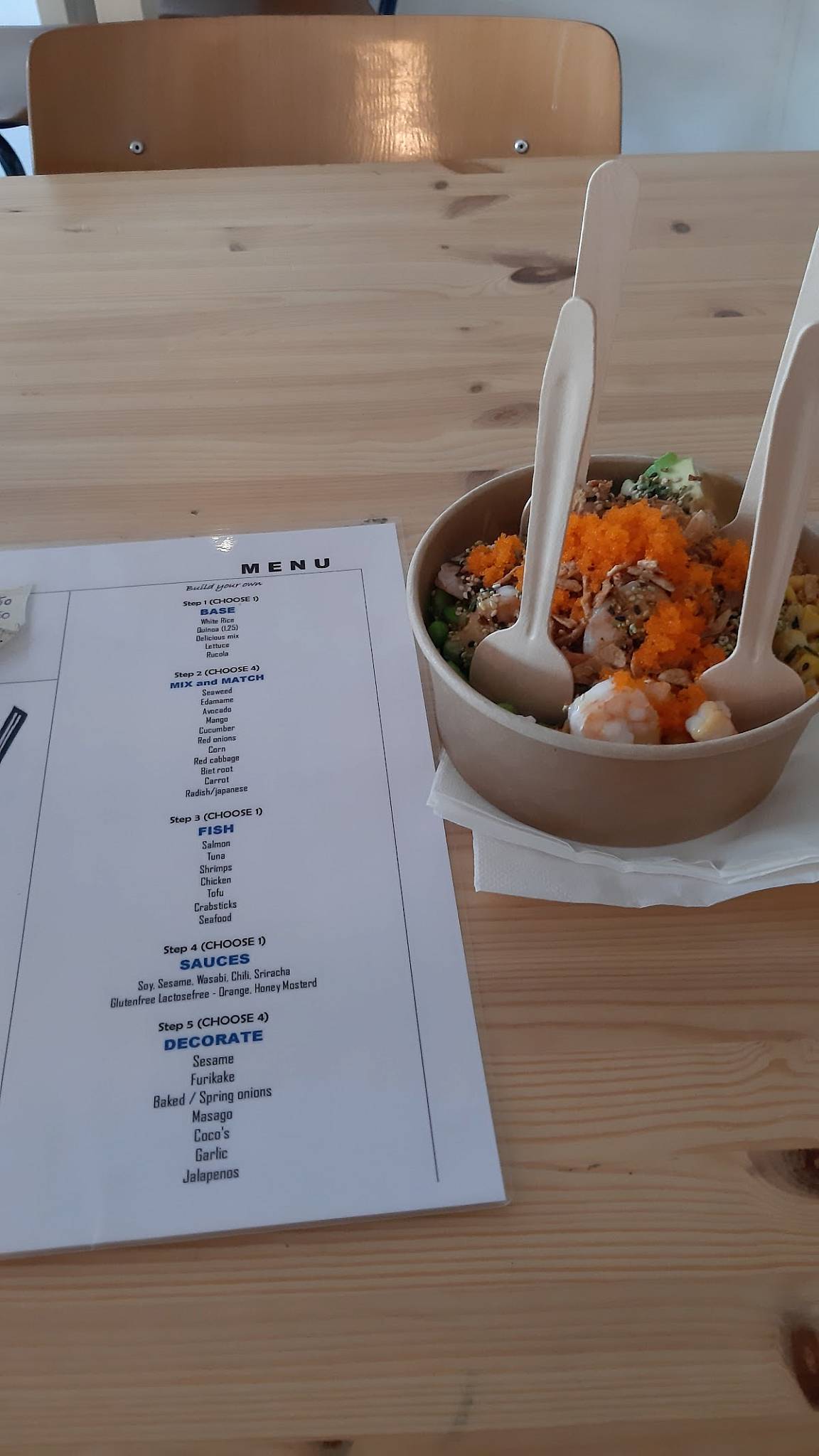 Poké Delicious The First Hawaiian Salad Bar меню