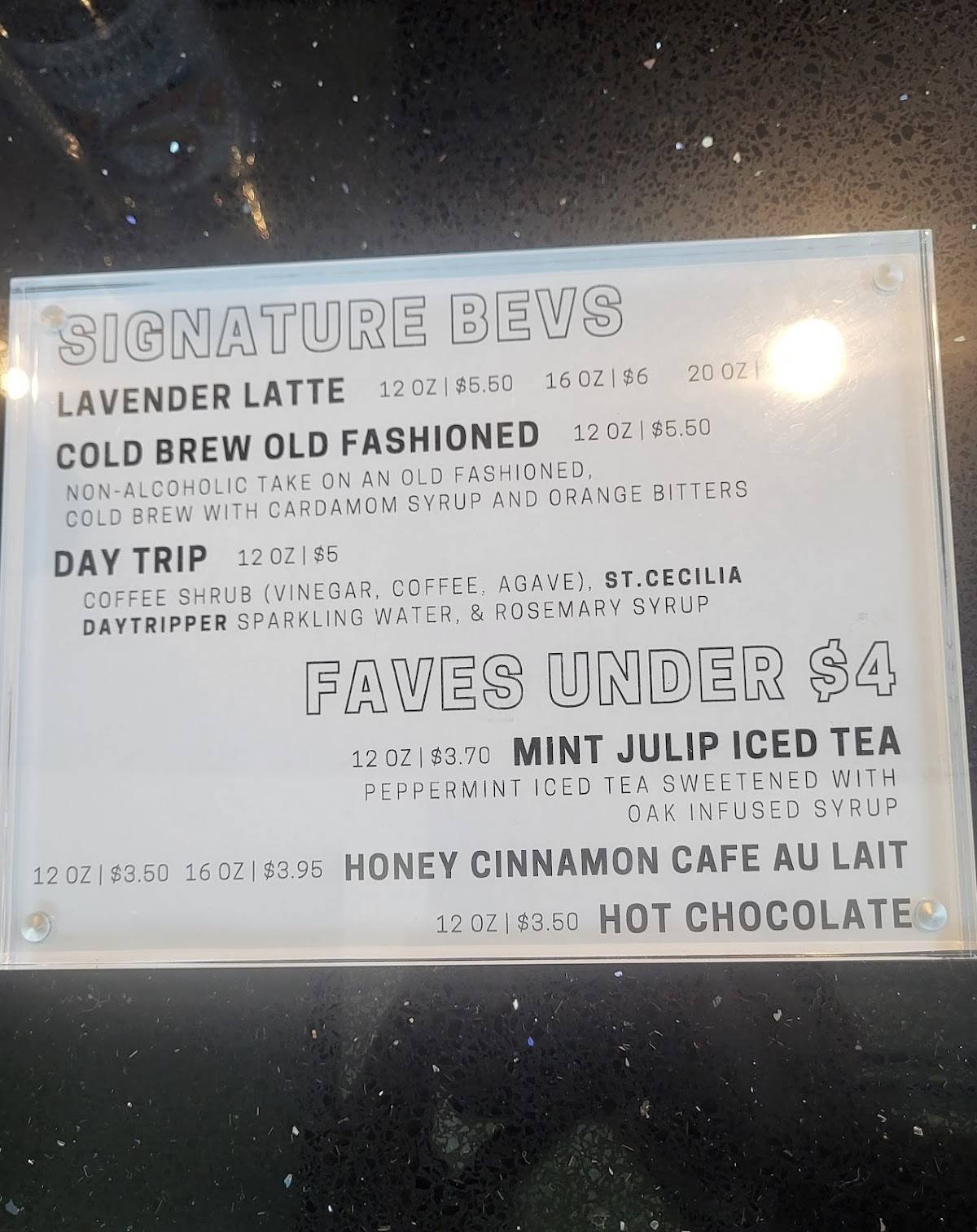Polyphonic Coffee меню