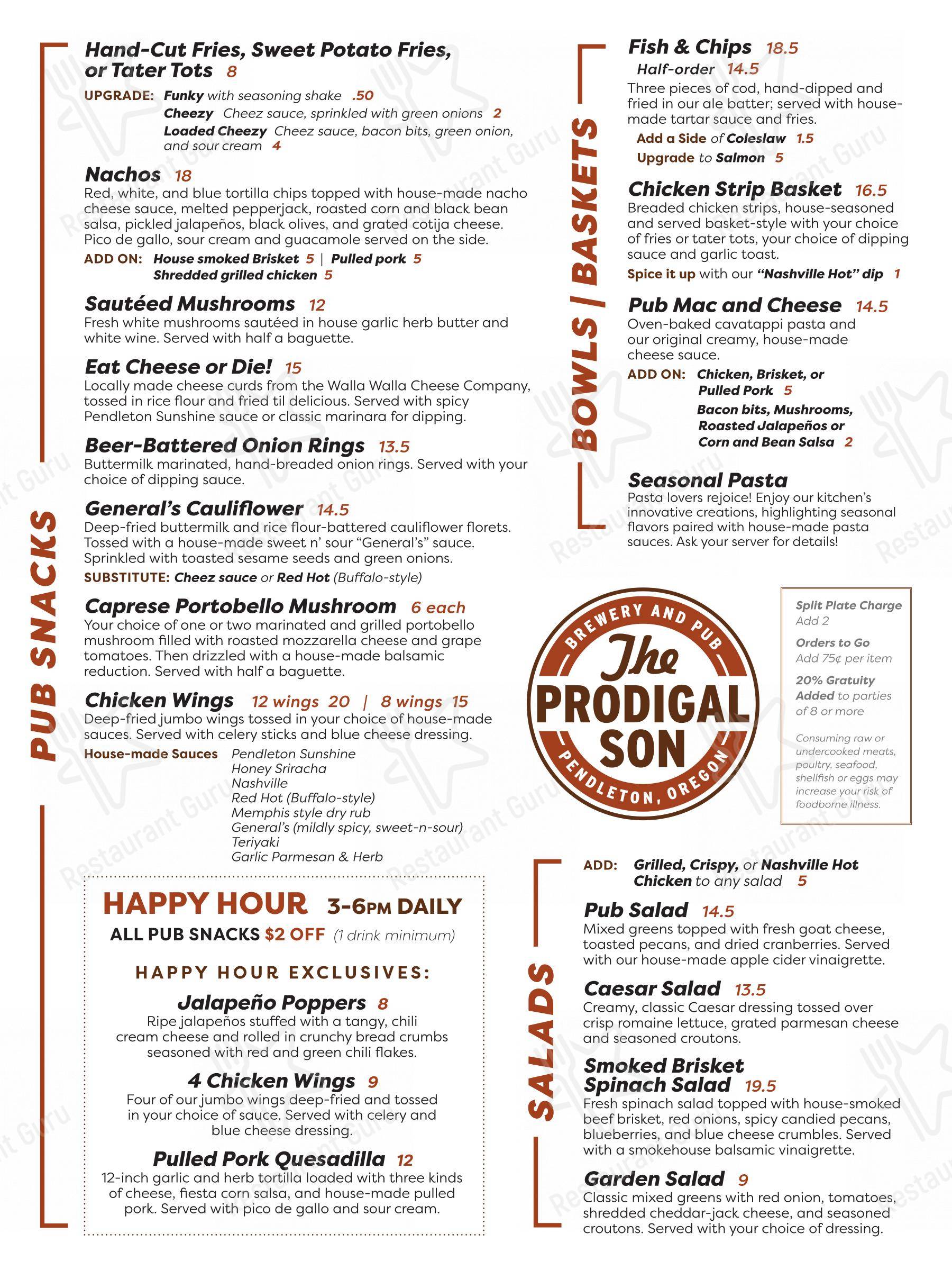Детское паба и бара Prodigal Son Brewery & Pub