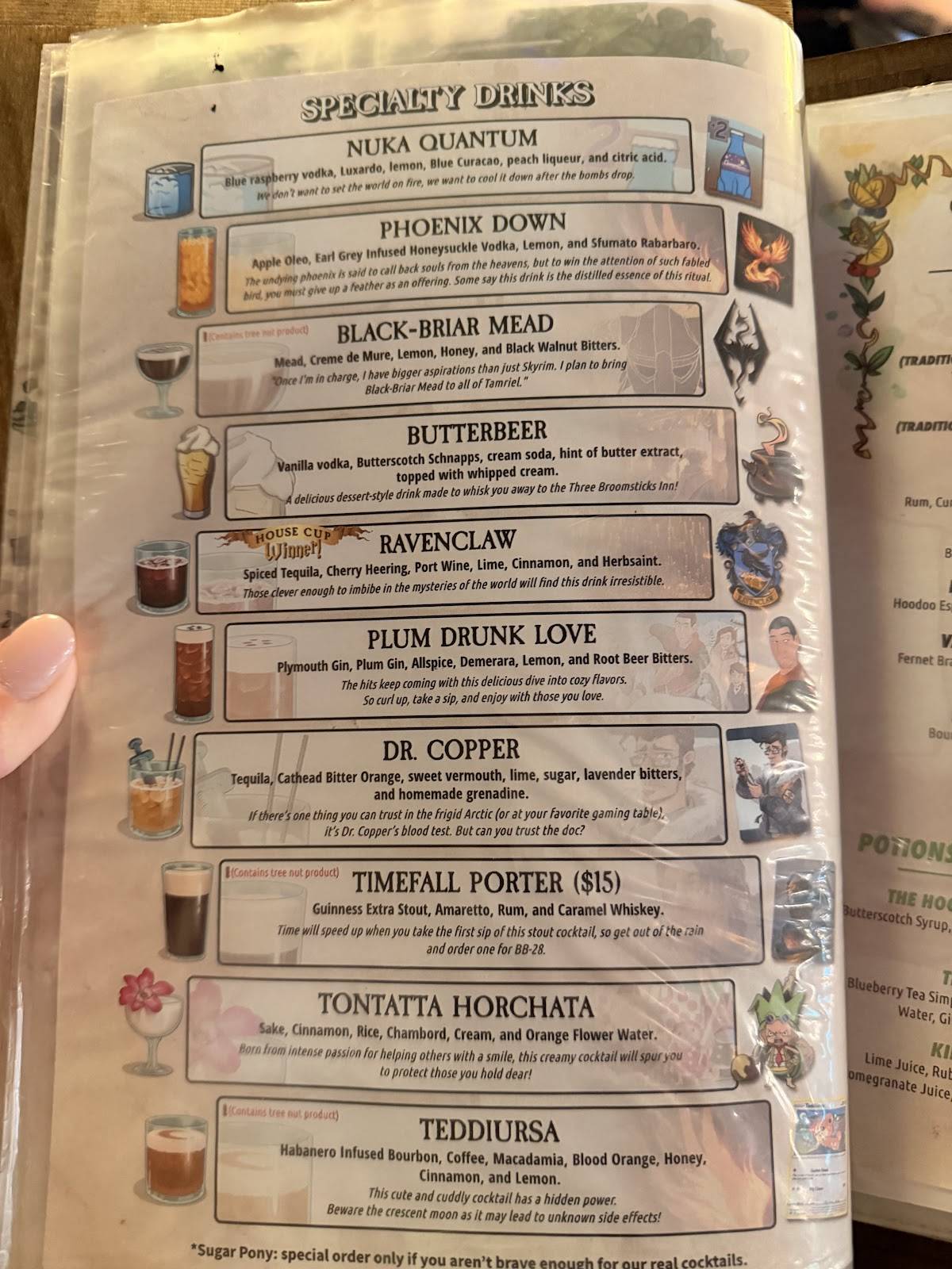Dogmud Tavern меню