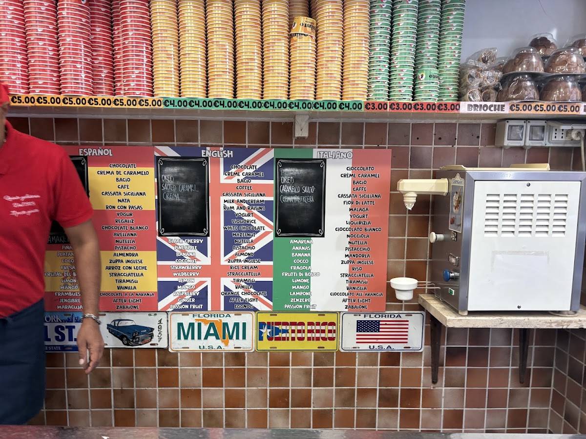 Quinto Gelateria меню