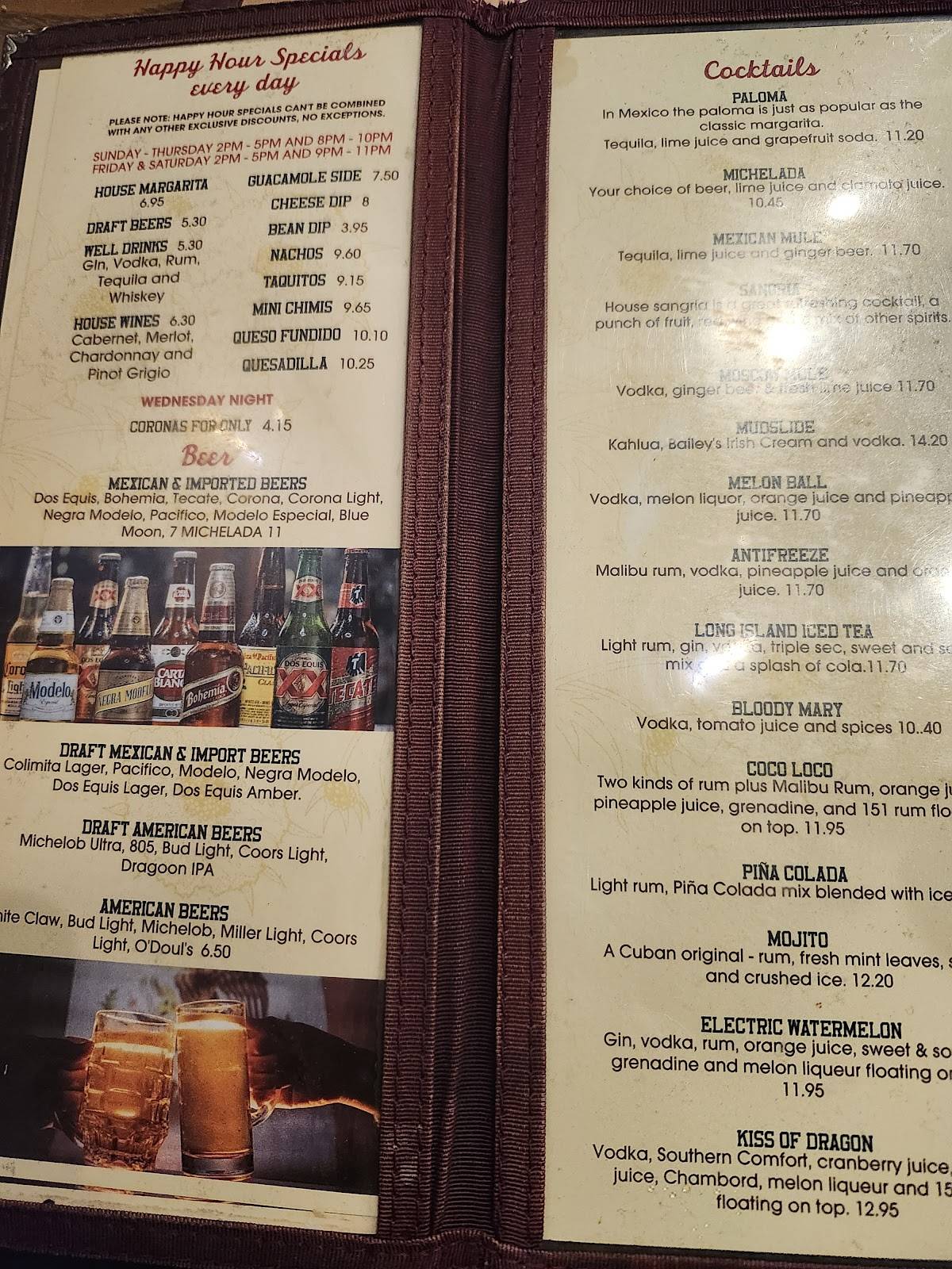 Rancho Rustico Restaurant меню