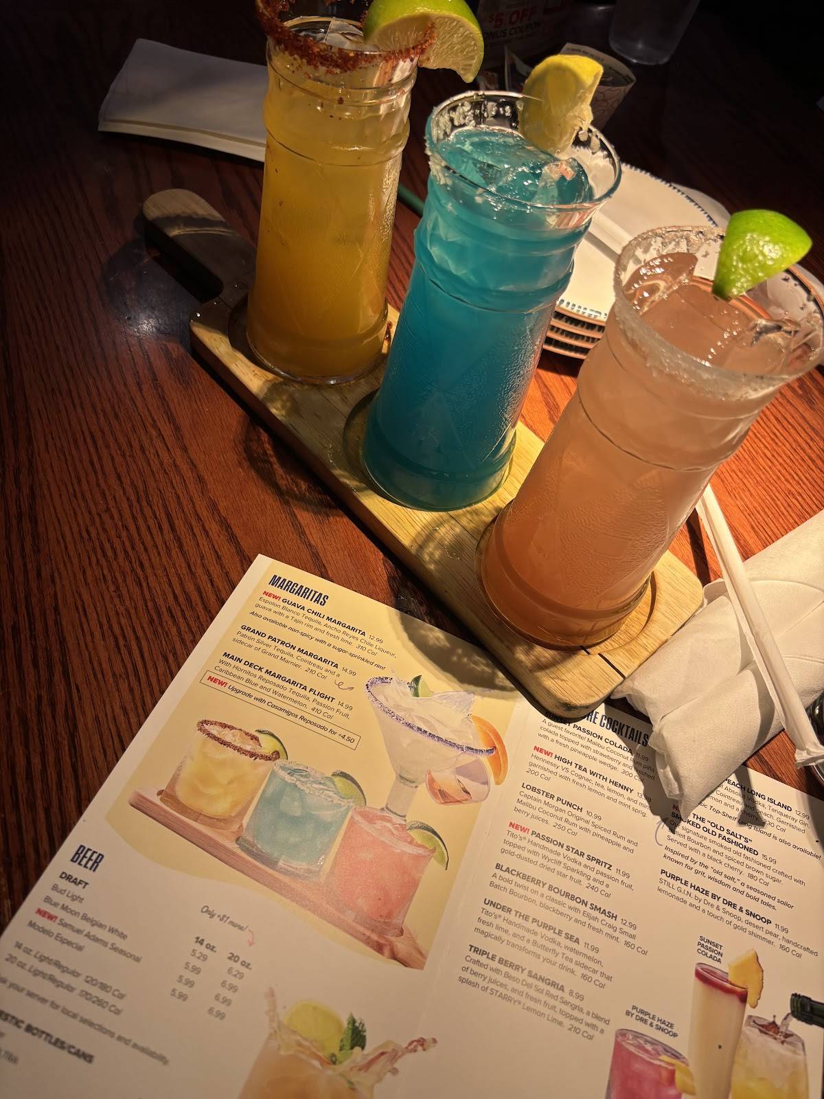 Red Lobster меню