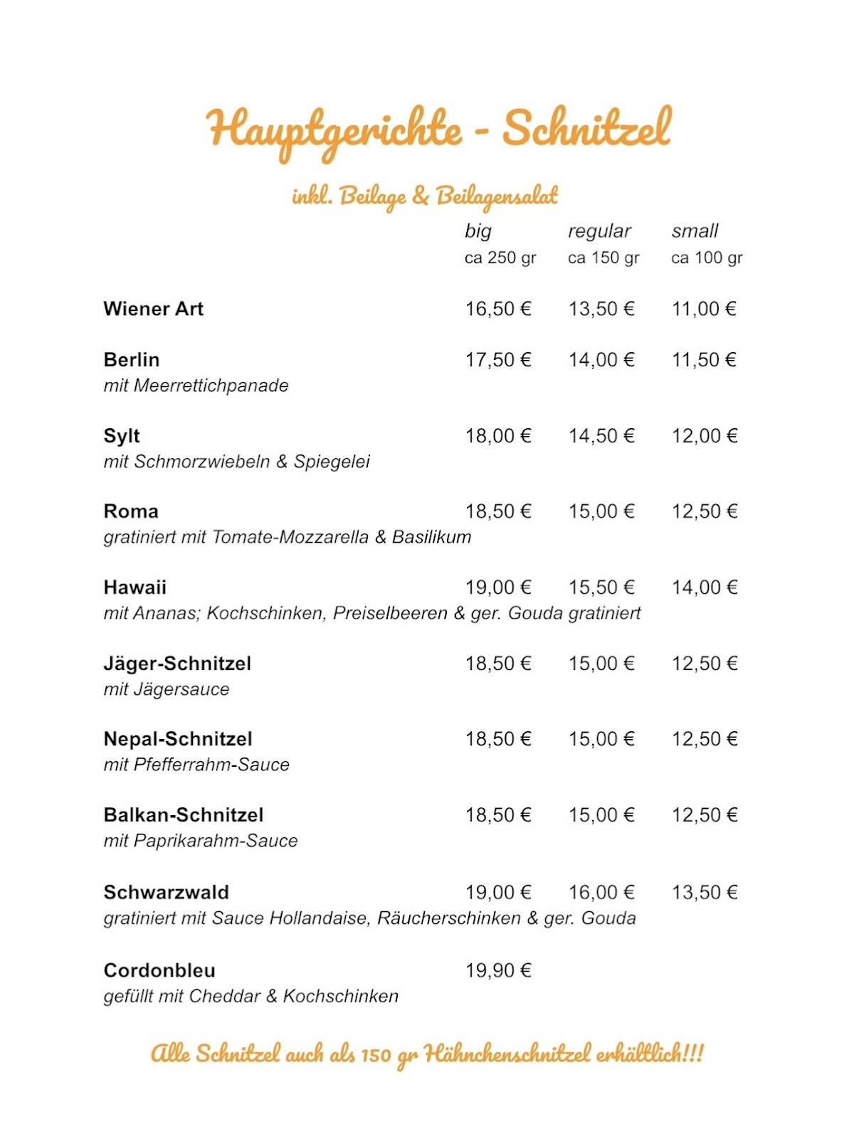 Miro - Remscheid меню