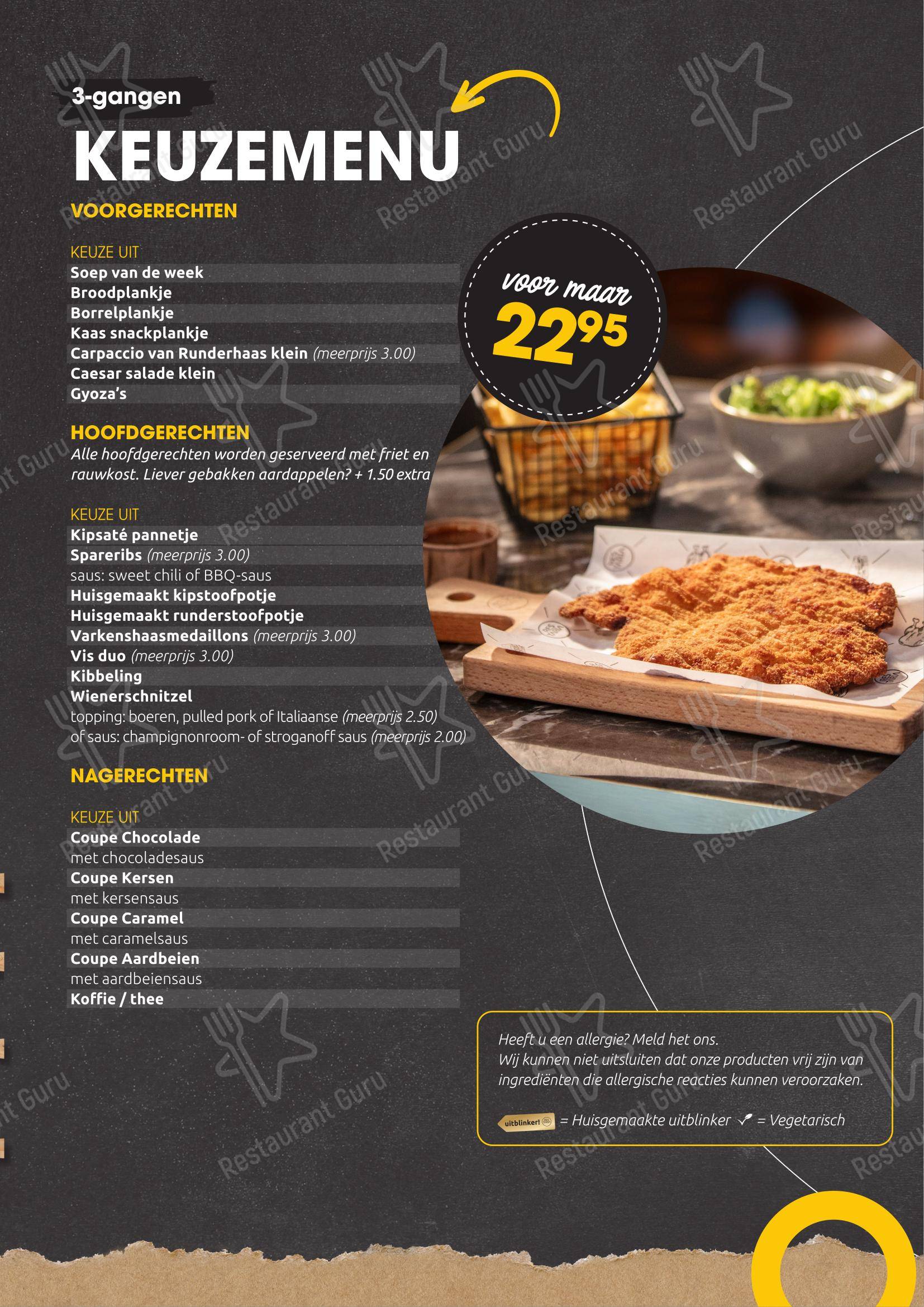Restaria Appelscha в Appelscha - Коктейльная карта
