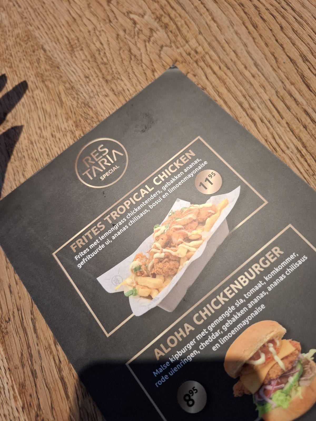 Restaria Appelscha меню