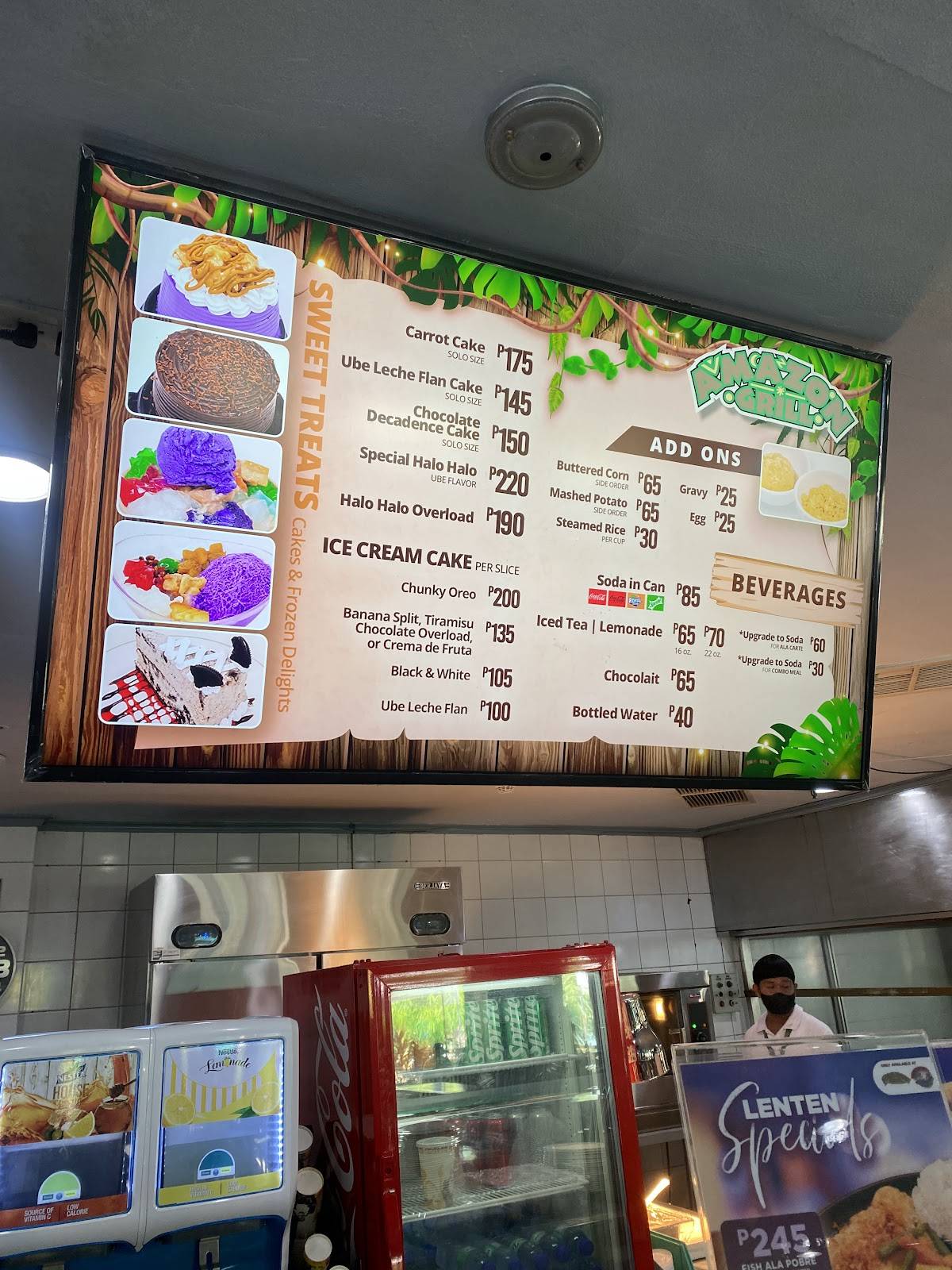 Amazon Grill Launch Time Restaurant меню
