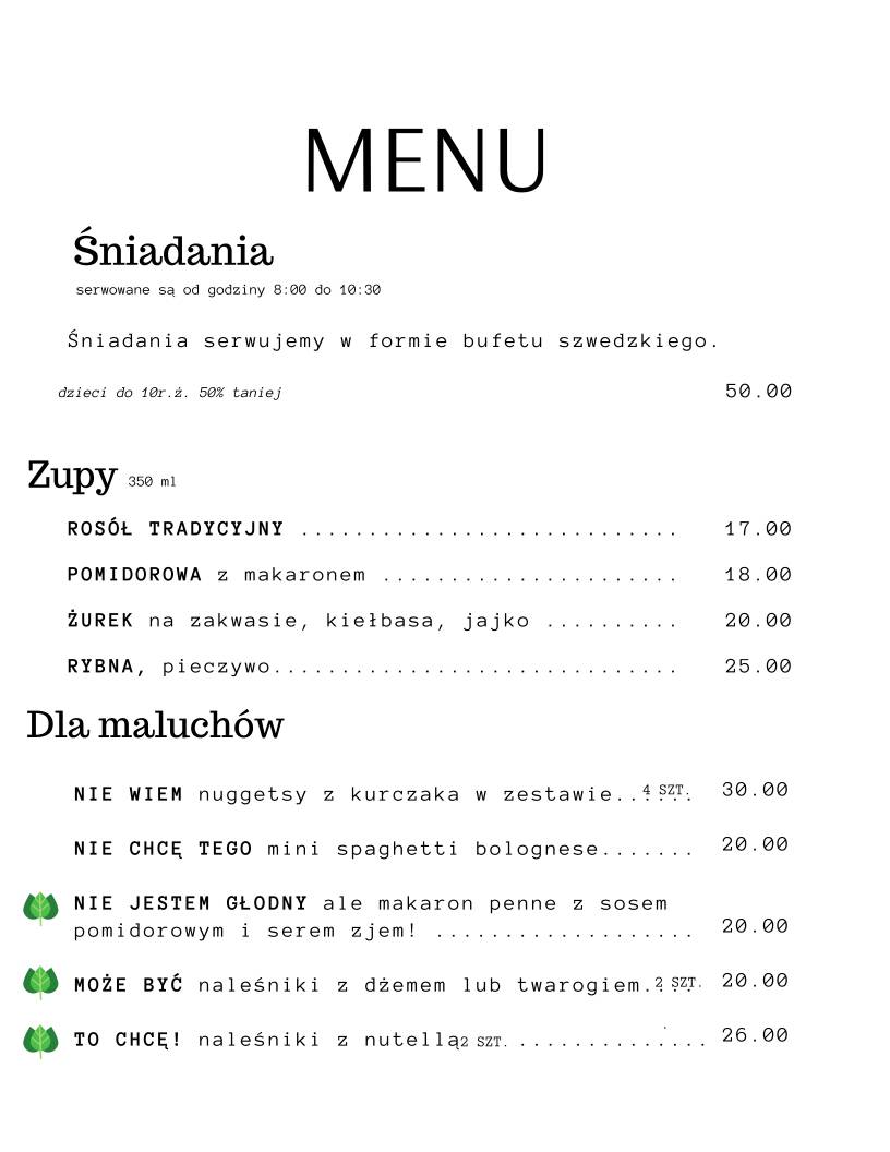 Bar Fregata меню