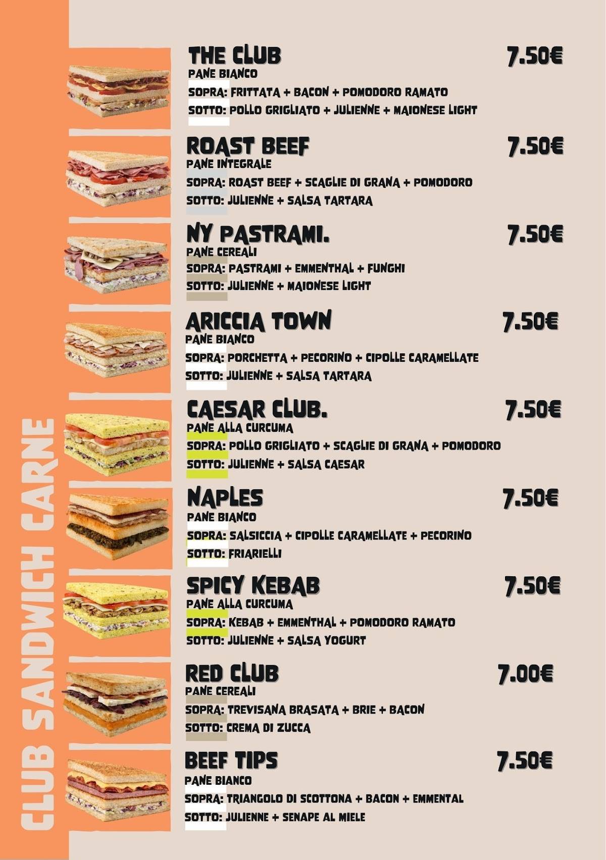 CLUBiT меню
