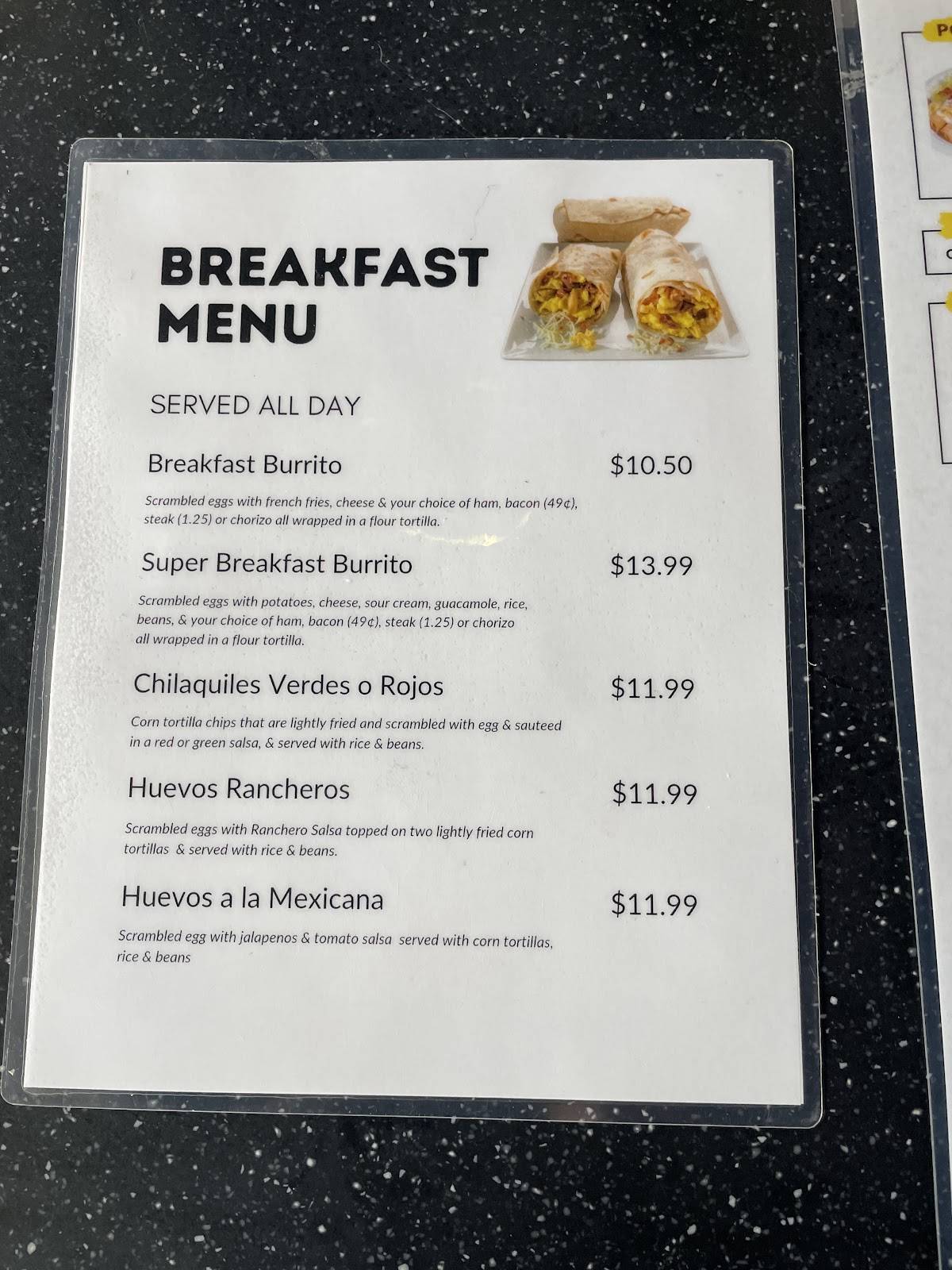 El Patio Fresh Mexican Grill меню