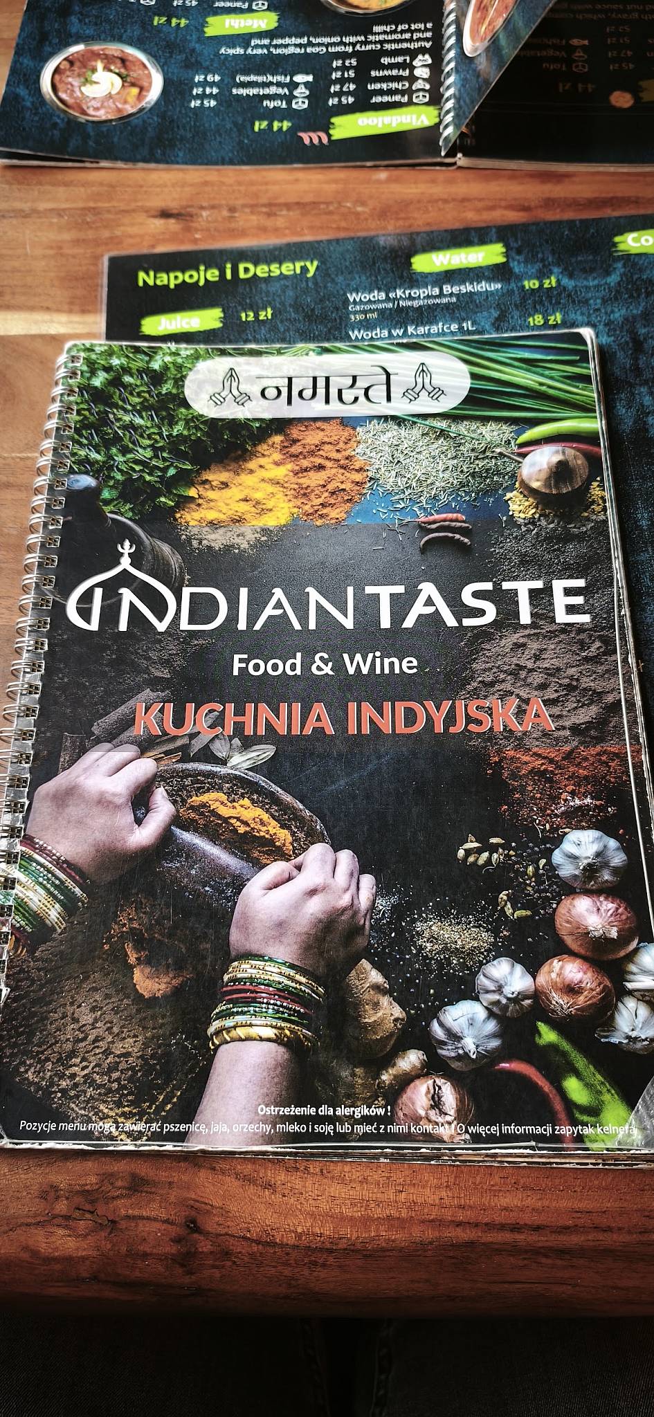 Indian Taste Shisha & Cocktails LOUNGE ZONE меню