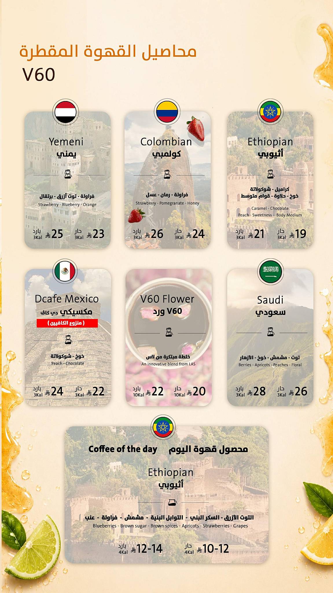 LAS CAFE меню