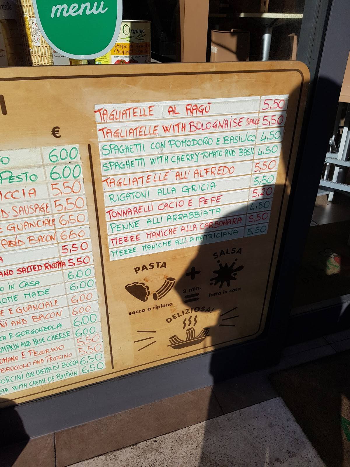 Maccheroni Express меню
