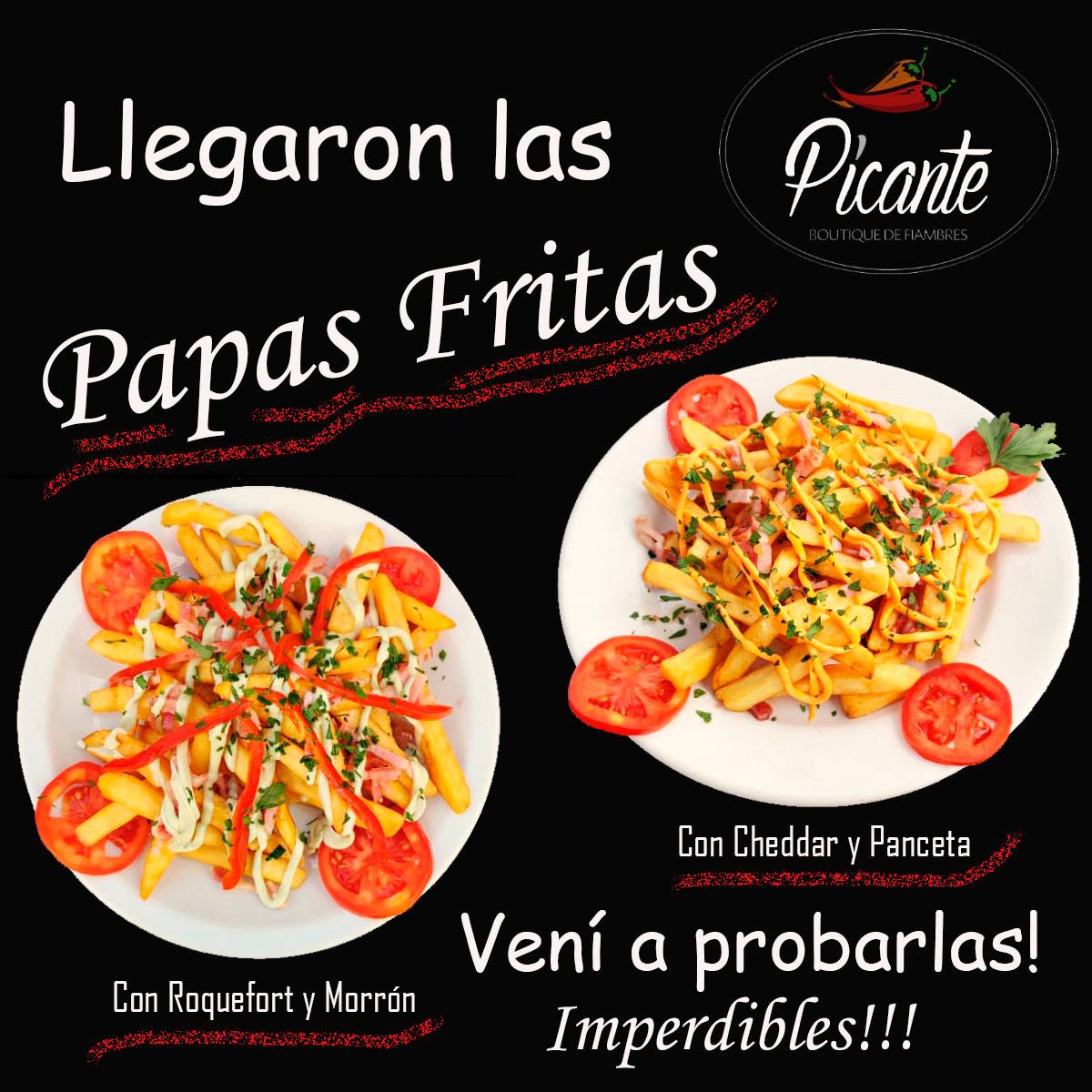 Picante меню