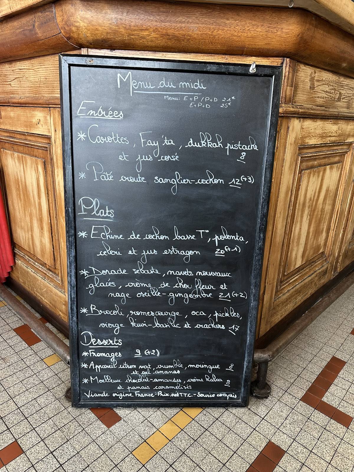 RASCAL Restaurant Lyon меню