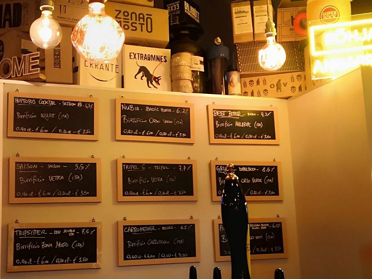 RHOP • Birreria con Forno a Legna меню