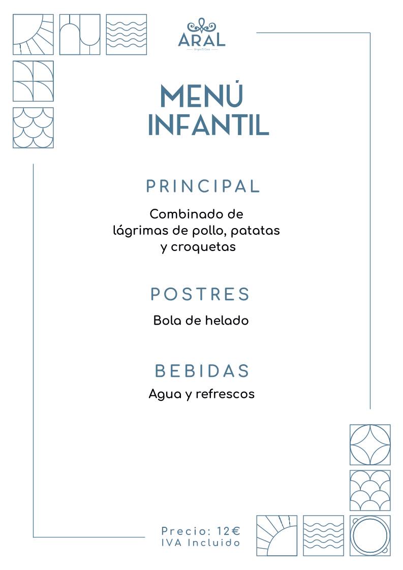 Restaurante ARAL меню