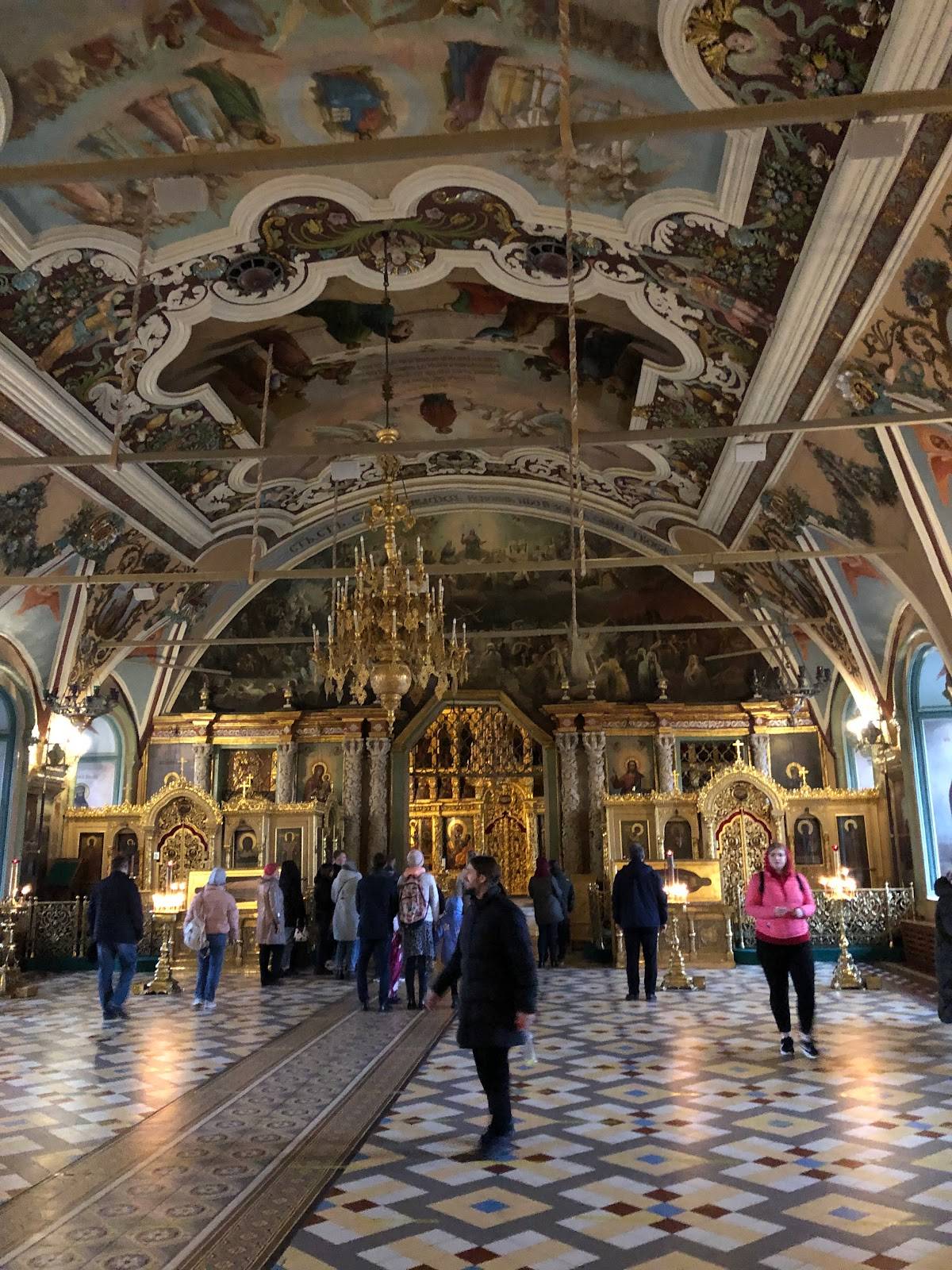 Трапезная палата меню