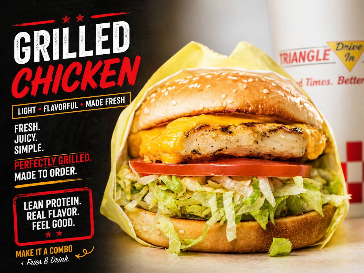 Triangle Drive In Burgers(Barstow) меню