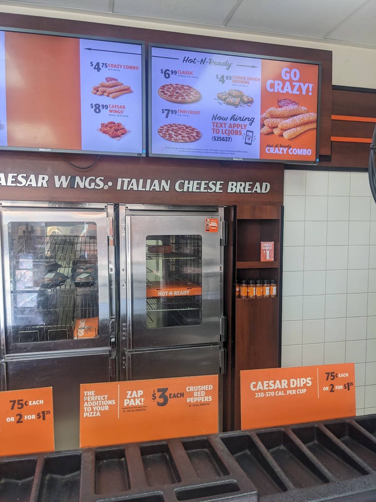 Little Caesars Pizza меню
